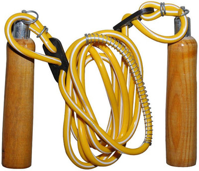 

Port Jumbo Jumper Ball Bearing Skipping Rope(Yellow, Length: 279 cm)