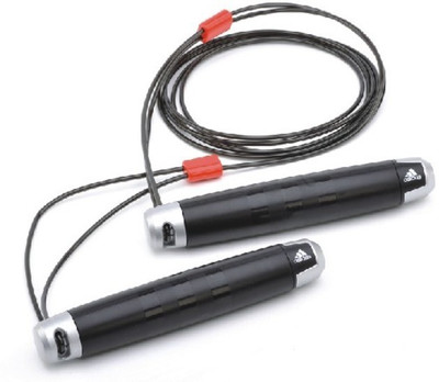 

ADIDAS ADAC-11014 Weighted Skipping Rope(Black, Length: 279 cm)