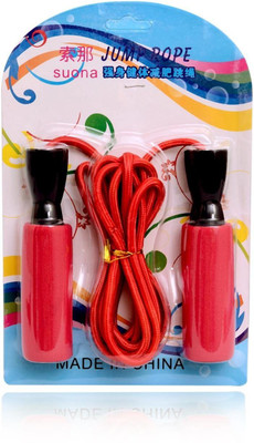 

Planet of Toys Jumping Freestyle Skipping Rope(Red, Length: 56 inch)