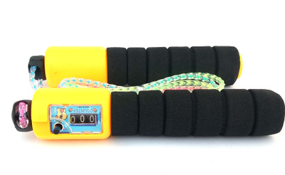 

Akki Collection skippingrope blk Freestyle Skipping Rope(Multicolor, Length: 320 cm), Black;yellow