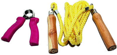 

VSI Jumping Rope Freestyle Skipping Rope(Yellow, Length: 279 cm)