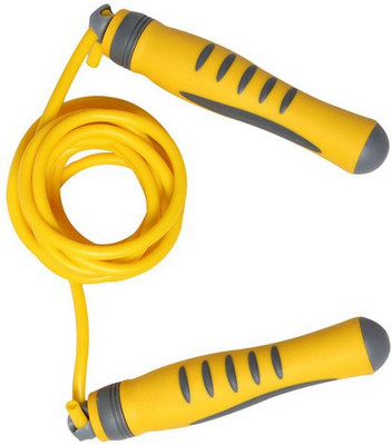 

Body Sculpture Skip Speed Skipping Rope(Yellow, Length: 274 cm)