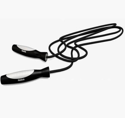

REEBOK Element Pro Jump Speed Skipping Rope(Black, White, Length: 329 cm)