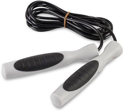 

Proline Fitness TA-7802 Speed Skipping Rope(Grey, Black, Length: 45 inch), Black;grey