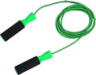 

THE UNIVERSE SPORTS MINI PVC Freestyle Skipping Rope(Green, Length: 274 cm)