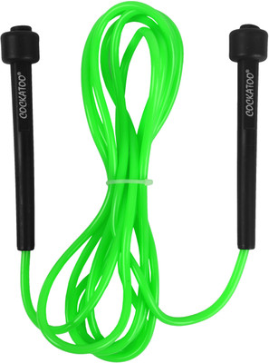 

COCKATOO Speed Freestyle Skipping Rope(Green, Length: 320 cm)