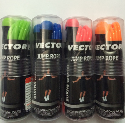 

Vector X VXF-684 Freestyle Skipping Rope(Pink, Blue, Green, Orange, Length: 290 cm), Blue;green;orange;pink