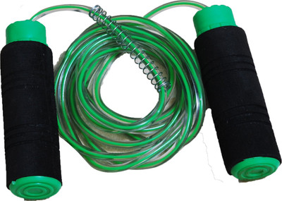 

Rahul Sports Jump in Senior and Junior Speed Skipping Rope(Green, Length: 203 cm), Black;green