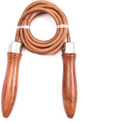 

XS Vixen Xing Leather Ball Bearing Skipping Rope(Brown, Pack of 1)