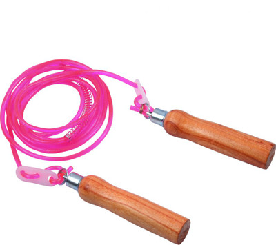 

THE UNIVERSE SPORTS Jumper Speed Freestyle Skipping Rope(Pink, Length: 6.5 inch)