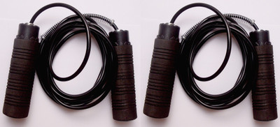 

RKS Black King Speed Skipping Rope(Black, Length: 274 cm)