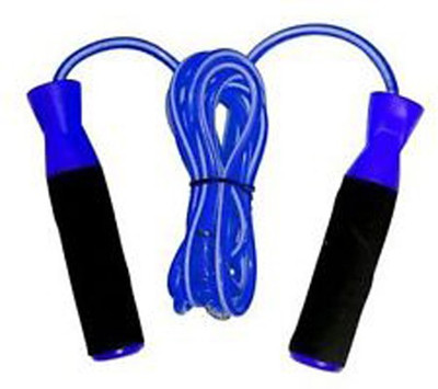 Woody FOAM HANDLE Ball Bearing Skipping Rope(Blue, Length: 274 cm)