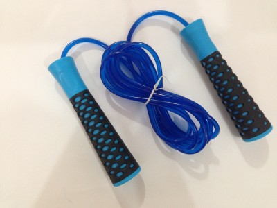 

Nivia Jump Rope With Weight Weighted Skipping Rope(Blue, Black, Length: 279 cm), Black;blue