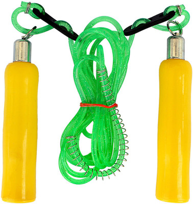

Mannan SKIPPING ROPE Freestyle Skipping Rope(Green, Length: 274 cm)