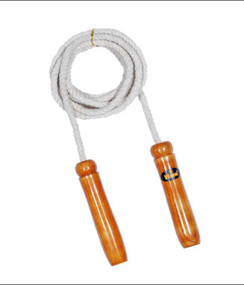 

Vixen Cotton Freestyle Skipping Rope(White, Length: 274 cm)