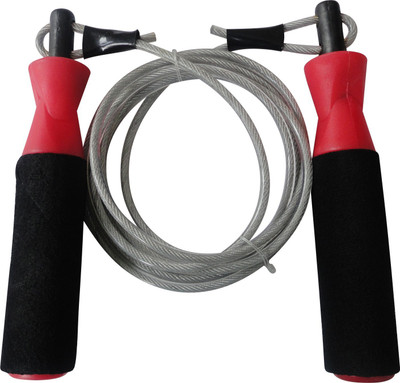 

Wasan Steel Wire Adjustable Freestyle Skipping Rope(Multicolor, Length: 335 cm)