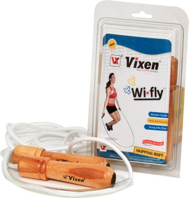 

Vixen WI-FLY Freestyle Skipping Rope(White, Length: 274 cm)