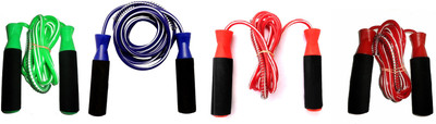 

GINWALA Junior Ball Bearing Skipping Rope(Multicolor, Length: 254 cm)