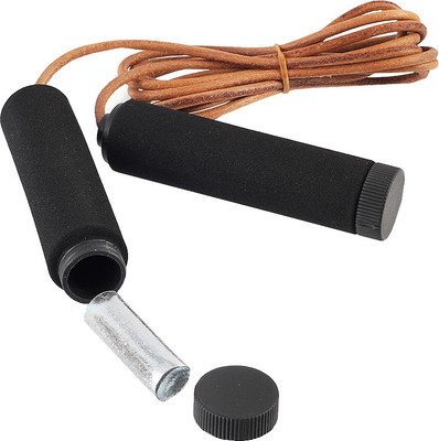 Proline Weighted Skipping Rope(Orange, Black), Black;orange