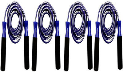 

Sunny KSI 4PCS Ball Bearing Skipping Rope(Purple, Length: 254 cm)