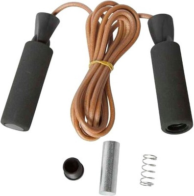

Nivia Leather Skipping Rope with Weight(Multicolor, Length: 281 cm)