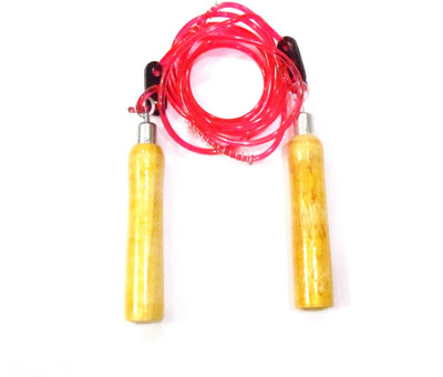 

Playex Adjustable Freestyle Skipping Rope(Red, Length: 241 cm)