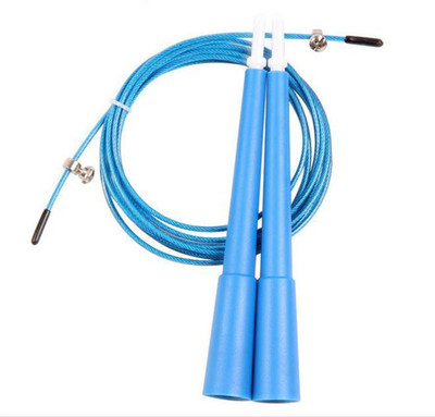 

Asfit Professional Speed Skipping Rope(Blue, Black, Length: 300 cm), Black;blue