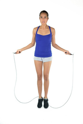 Kemket kemket Weighted Skipping Rope(Black, Length: 320 cm)