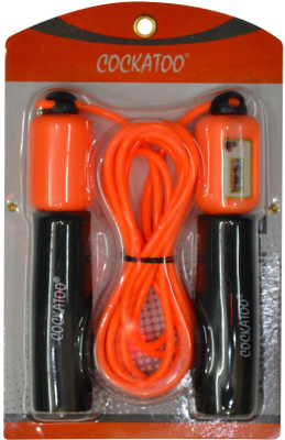 

COCKATOO Digi Digital Cordless Skipping Rope(Red, Length: 267 cm)