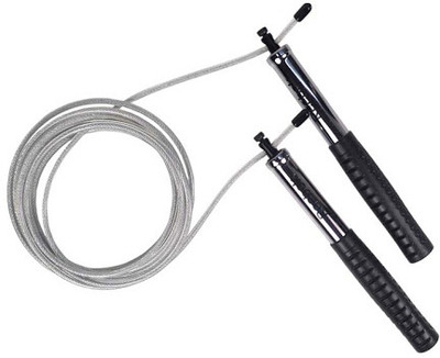 

REEBOK Premium-RSRP-10083BK Speed Skipping Rope(Black, Length: 329 cm)