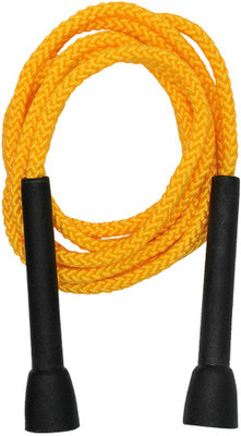 

GSI Yellow with plastic handle Speed Skipping Rope(Yellow, Length: 279 cm)