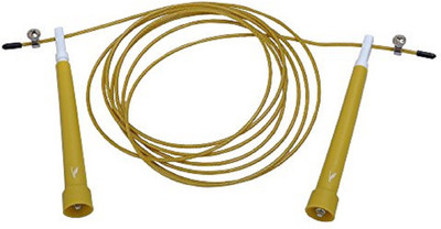 

Champ Adjustable Jump rope Freestyle Skipping Rope(Yellow, Length: 305 cm)