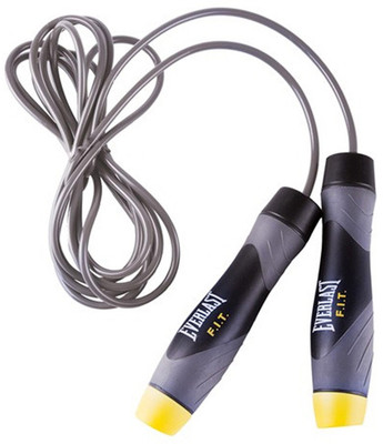 

Everlast 11ft FIT Pro Weighted Speed Skipping Rope(Grey, Black, Length: 335 cm)