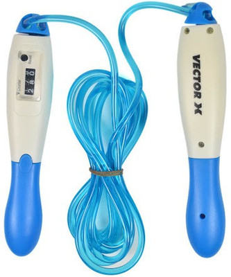 

Vector X Vx-715 Speed Skipping Rope(White, Blue, Length: 274 cm), Blue;white