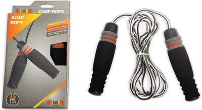 

Burn BFA3137 Speed Skipping Rope(Black, Orange, Length: 274 cm)