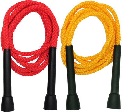 

GSI A6CW21-P2 Freestyle Skipping Rope(Yellow, Red, Length: 267 cm), Red;yellow