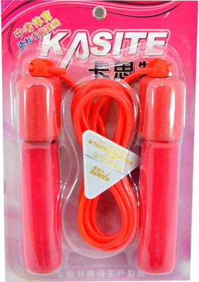 

Kasite Power Adjustable with Counter Ball Bearing Skipping Rope(Red, Length: 300 cm)