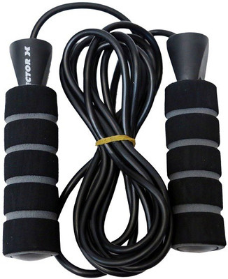 VECTOR X VX-705 Freestyle Skipping Rope(Black)