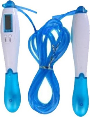 

Dezire digital Speed Skipping Rope(White, Blue, Length: 267 cm), Blue;white