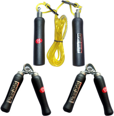 

Woody BHS Freestyle Skipping Rope(Black, Length: 6 inch)