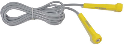 

REEBOK Speed -RSRP-10081 Speed Skipping Rope(Grey, Yellow, Length: 329 cm)