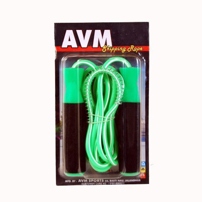 

AVM Blaster Speed Skipping Rope(Green, Length: 274 cm)