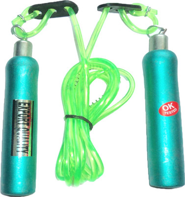 

Woody METALLIC SERIES Speed Skipping Rope(Green, Length: 274 cm)
