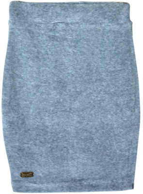 

Lil Orchids Solid Baby Girls Pencil Grey Skirt