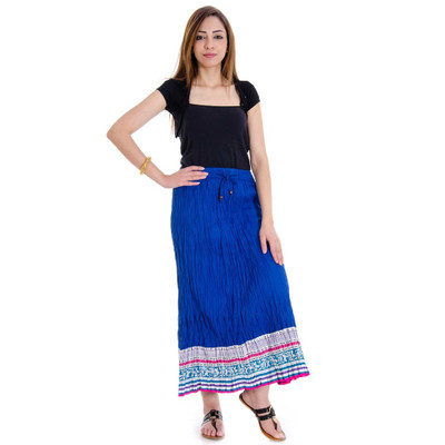 

Halowishes Printed Women's Regular Multicolor Skirt