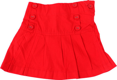 

ChildKraft Solid Baby Girls Regular Red Skirt, D red