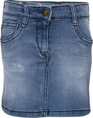 

Dreamszone Solid Girls Regular Blue Skirt, M.blue