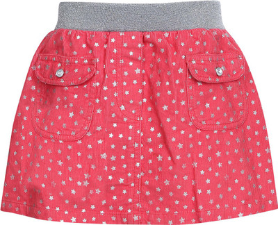 

Life by Shoppers Stop Printed Girls Regular Pink Skirt, Coral