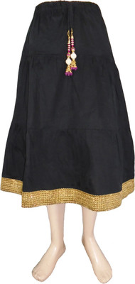 65% OFF on Sweet Angel Self Design Girls Pleated Black Skirt 65% OFF on Sweet Angel Self Design Girls Pleated Black Skirt