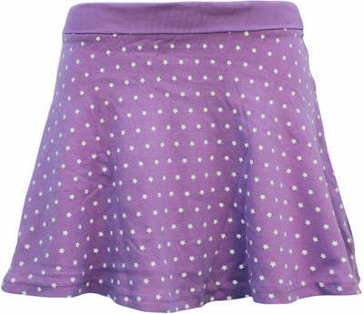 KOTHARI Printed Girls Regular Purple Skirt